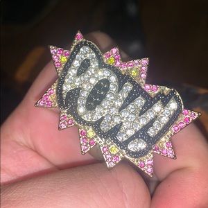 POW RING NOT REAL GOLD